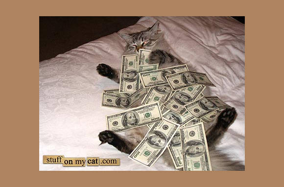 Ben gek op geld.....
