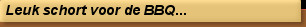 Leuk schort voor de BBQ...